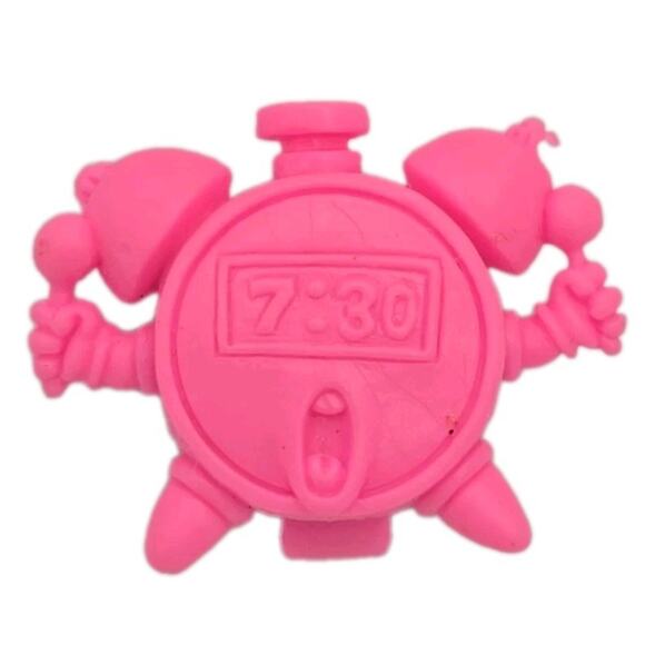 Vintage Dr. Slump Arale Chan Keshi Eraser Figure Alarm Clock 48HPink - Picture 1 of 3